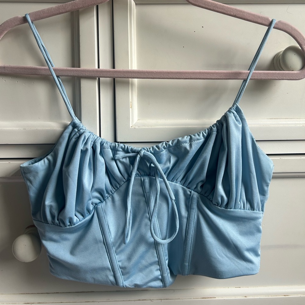 Princess polly bustier crop top